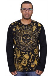 GATO T. SHIRT M. LONGA            