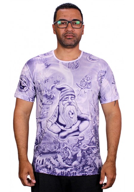 CAMISETA GNOMO MEDITAÇÃO