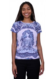 T.SHIRT FEMININA MEDITAÇÃO      