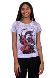 T.SHIRT FEMININA FRIDA DANÇA 